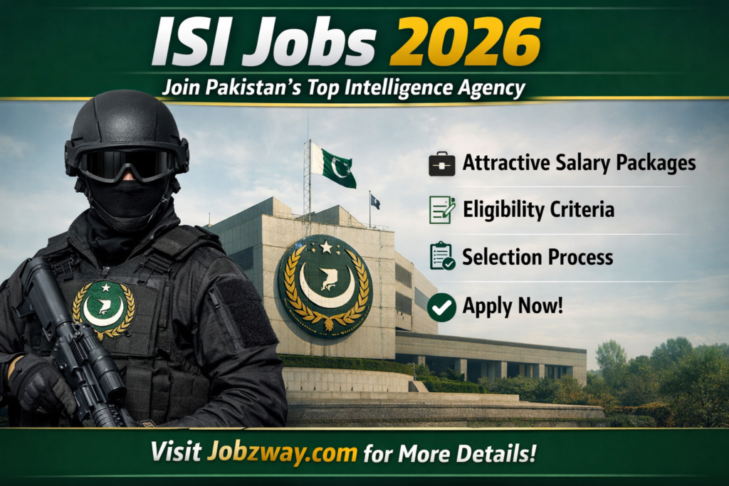 ISI Jobs 2026 – Apply Online for Intelligence Bureau Through Ministry of Defence