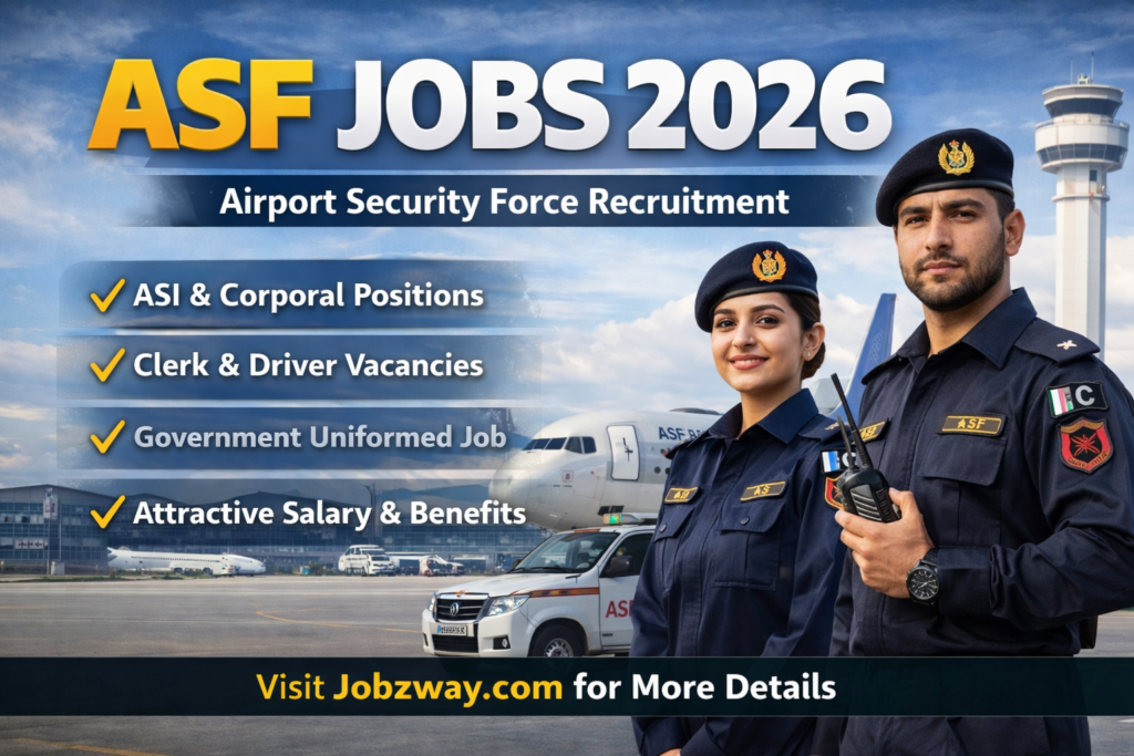ASF Jobs 2026 | Apply Online for Airport Security Force Recruitment