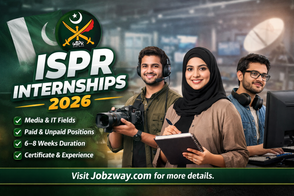 ISPR Internships 2026 | Apply Online Through National Jobs Portal